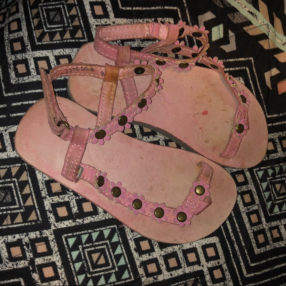 Rainbow sandals